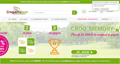 Desktop Screenshot of croquetteland.com