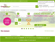 Tablet Screenshot of croquetteland.com